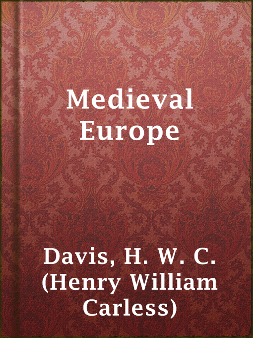 Cover image for Medieval Europe
